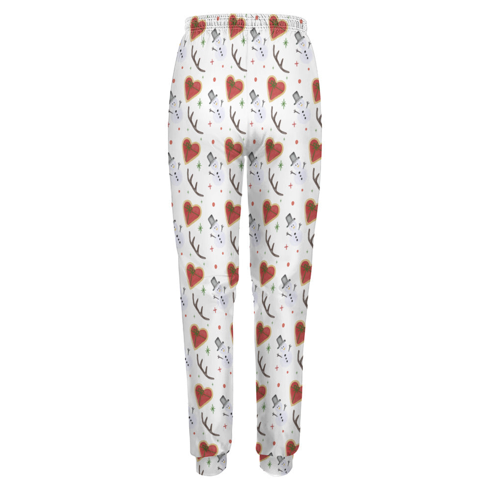 Women's Fully Print Holiday Sweatpants