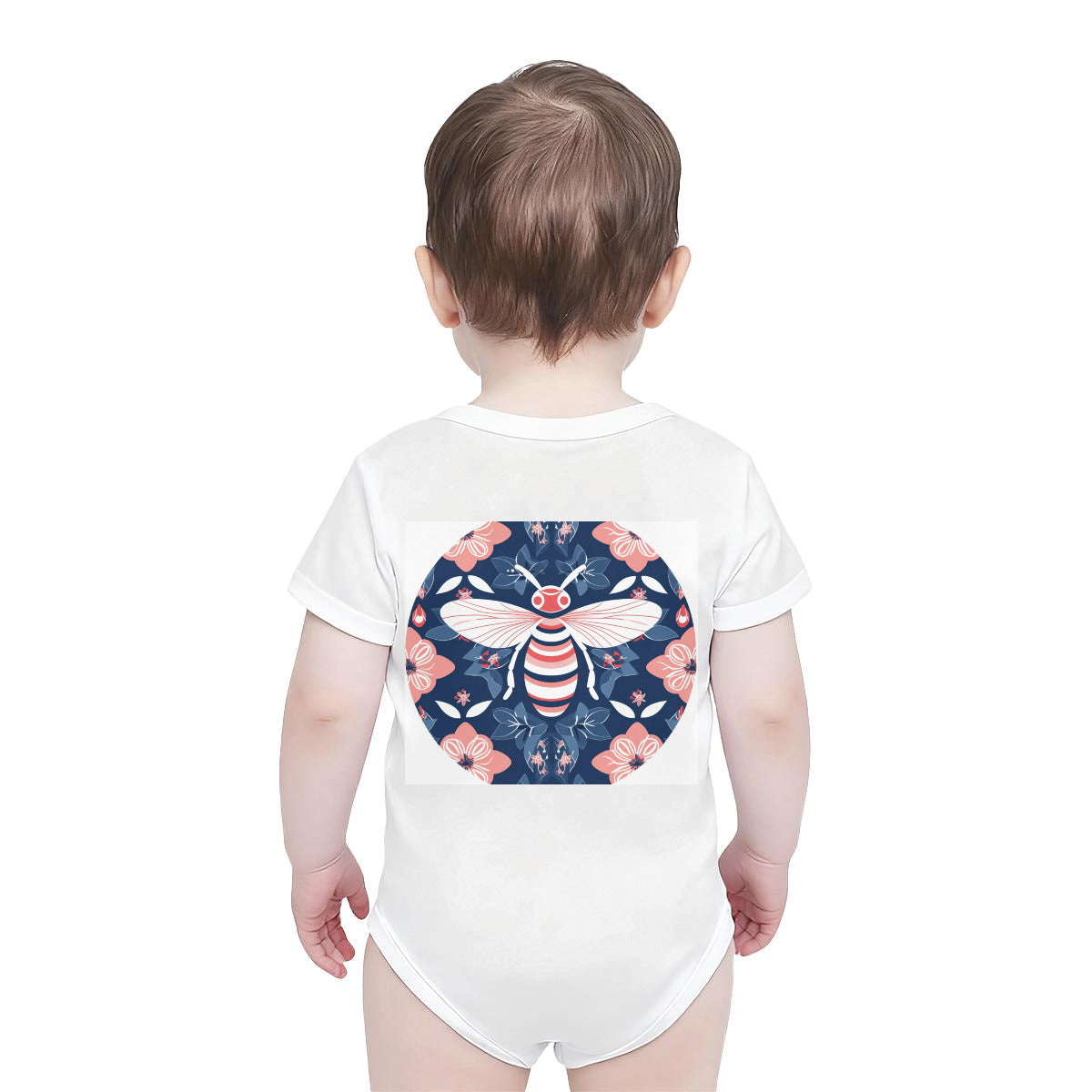 Baby Short-Sleeve Onesie For The USA| 190GSM Front Back DTF