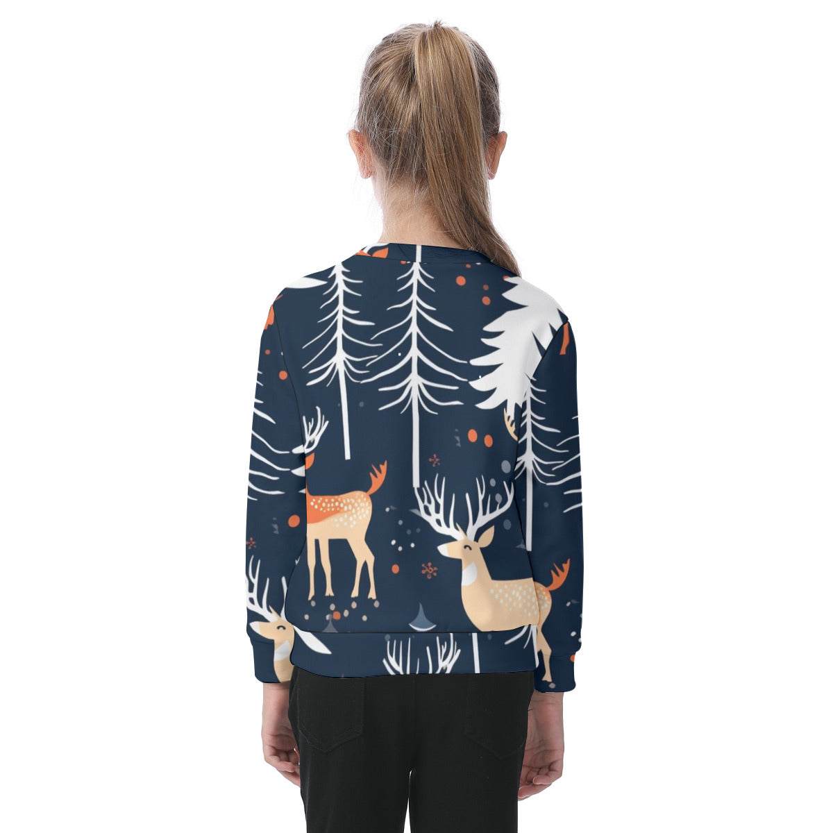 All-Over Print Kid's Heavy Fleece Sweatshirt