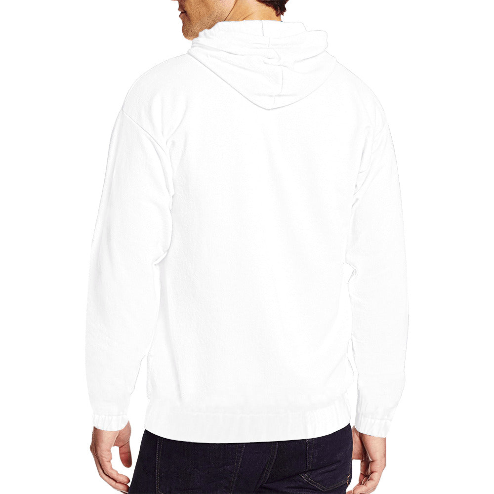 Urban-Style Men's All Over Print Full Zip Hoodie (Model H14)