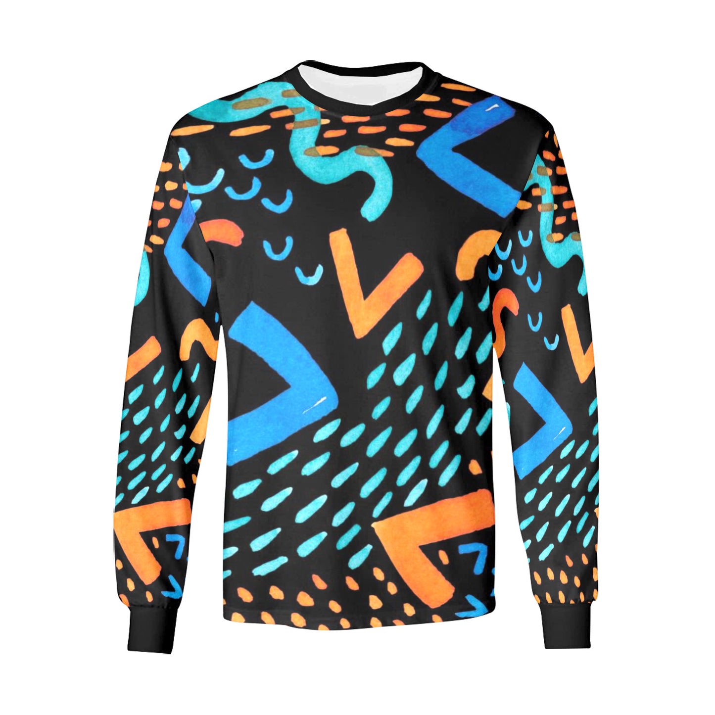 Urban Design Men's Long Sleeve T-shirt(ModelT51)