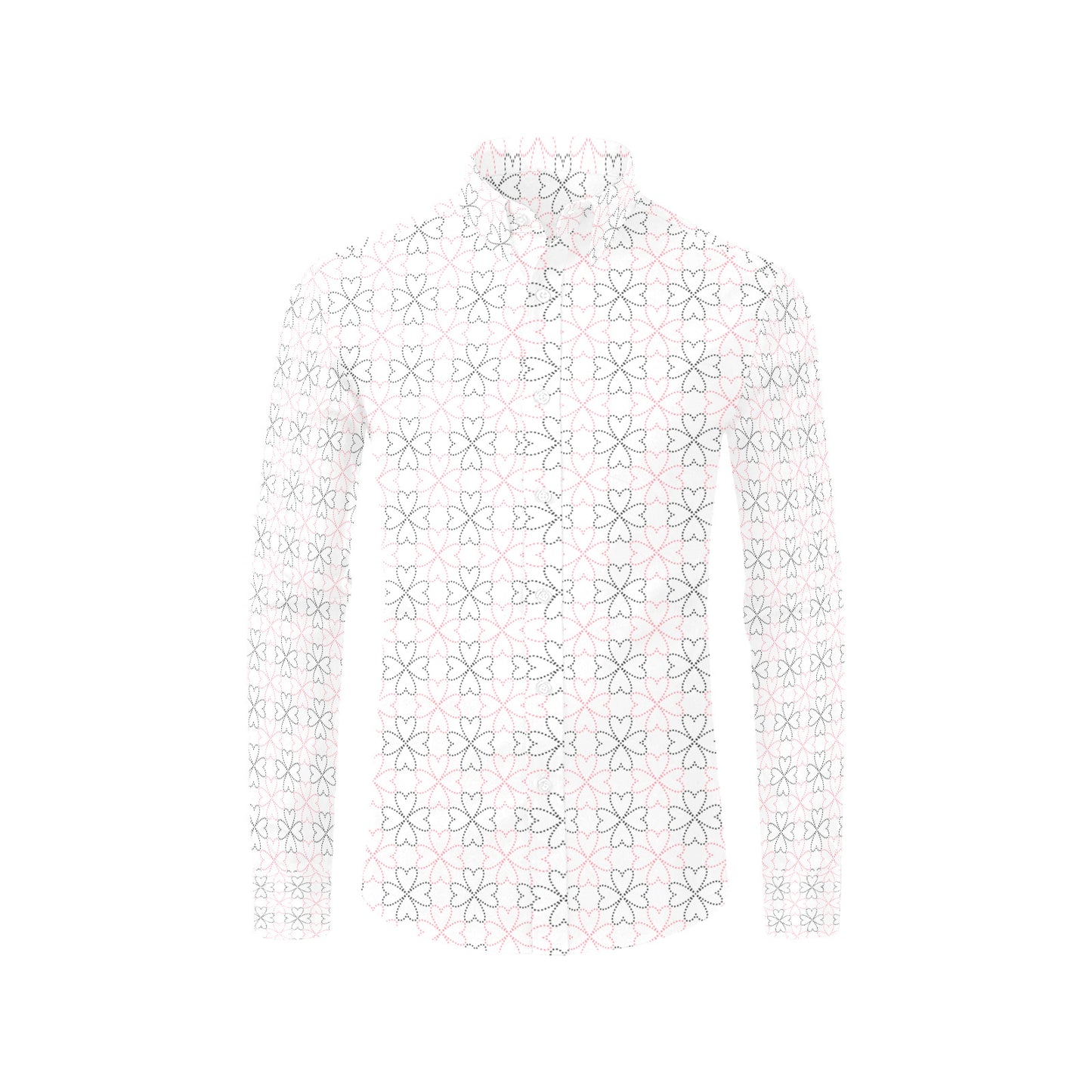 Men's All Over Print Long Sleeve Shirt(Model T61)