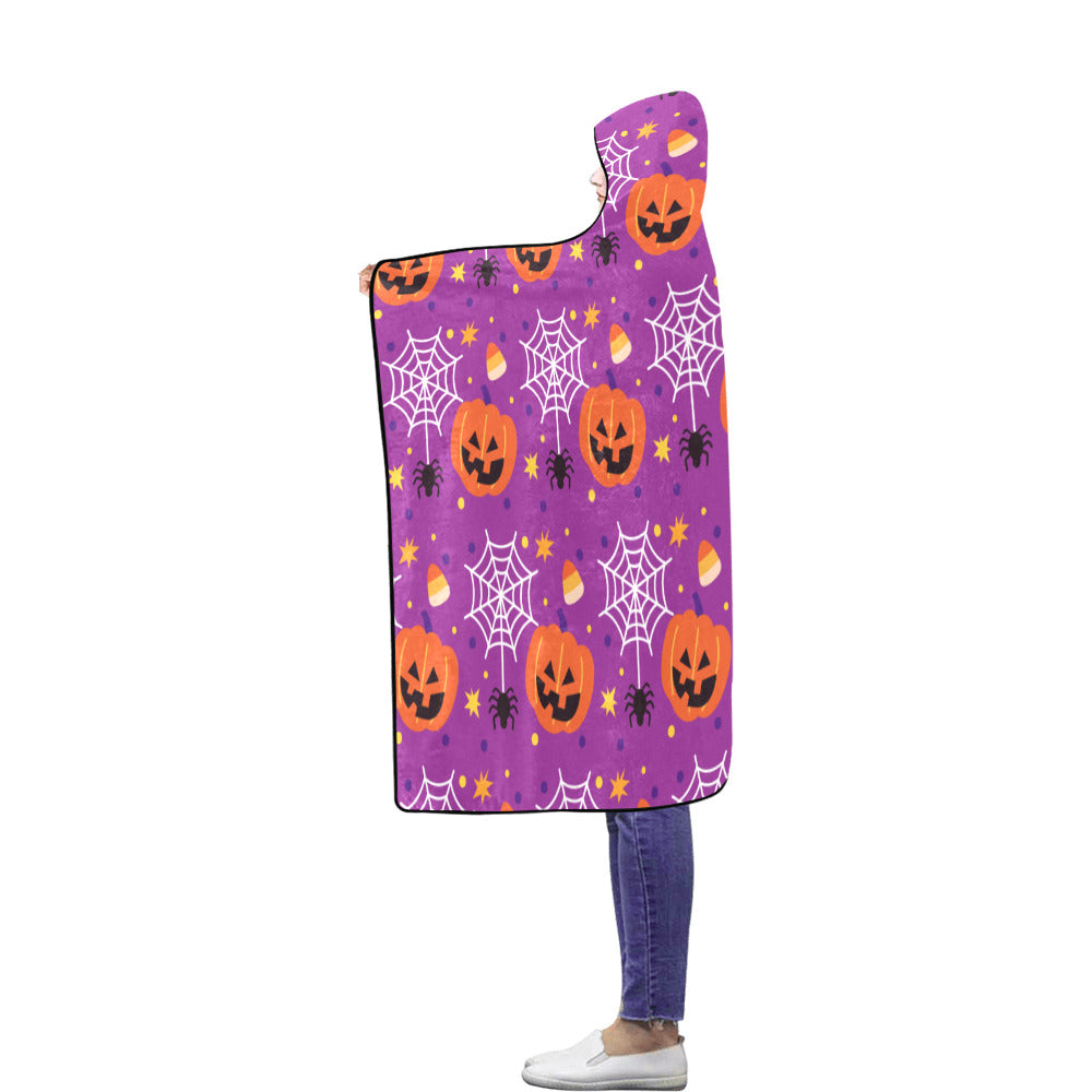Flannel Hooded Blanket 56''x80''