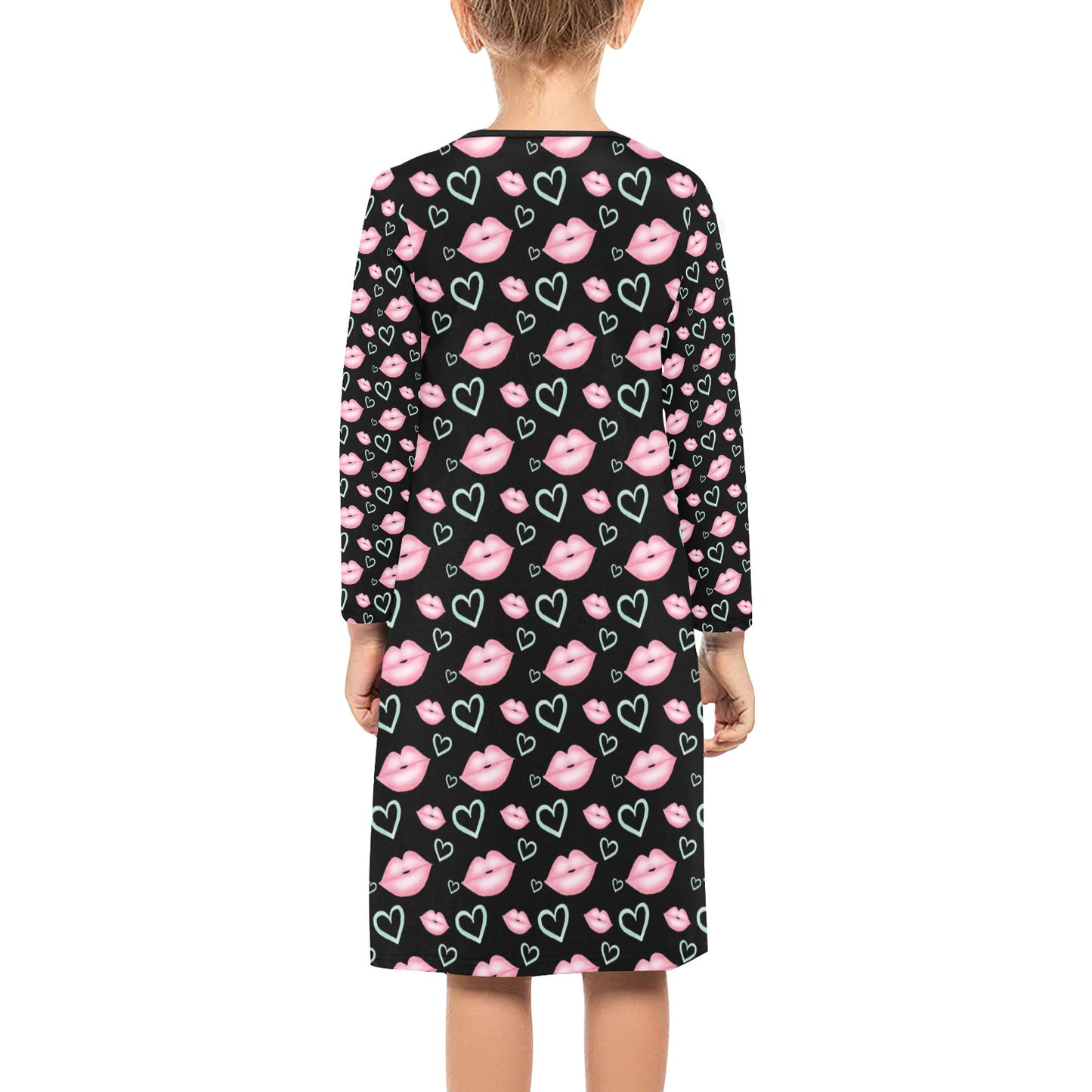 Girls' Long Sleeve Dress (D59)