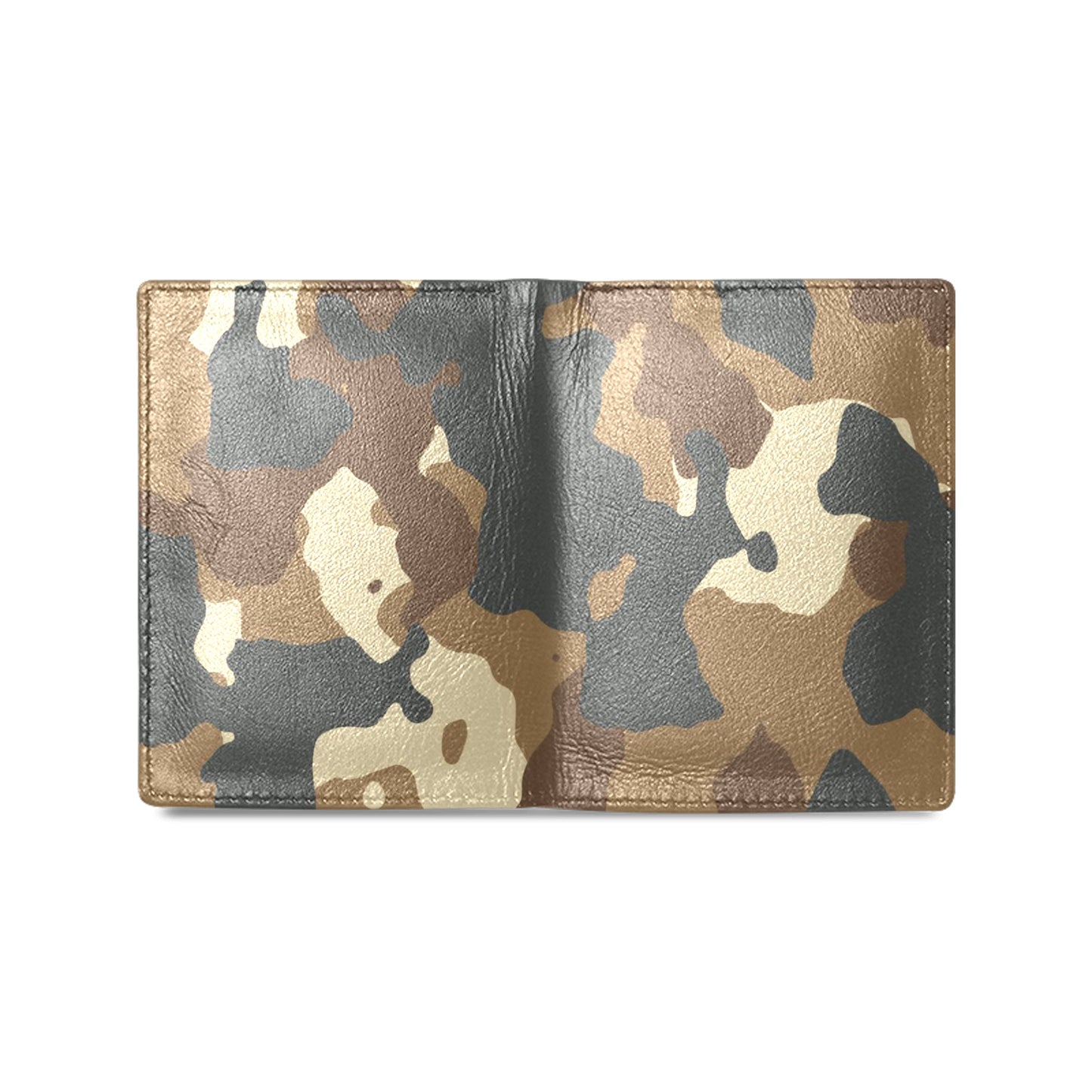 Camoflauge Custom Leather Wallet 1612