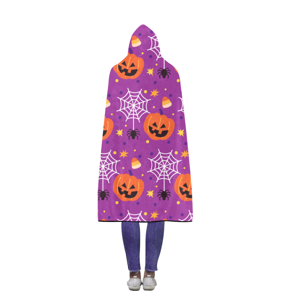 Flannel Hooded Blanket 56''x80''