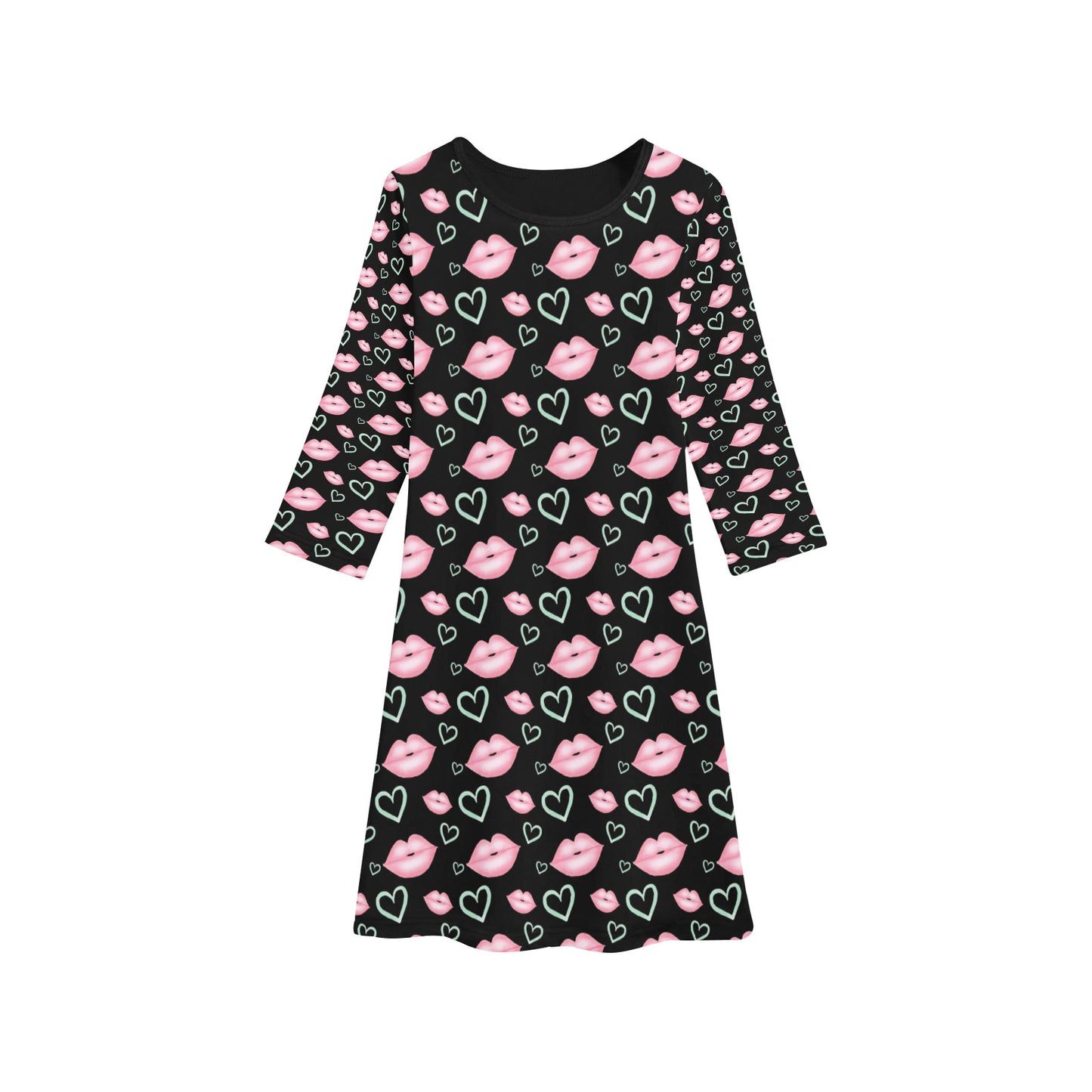 Girls' Long Sleeve Dress (D59)
