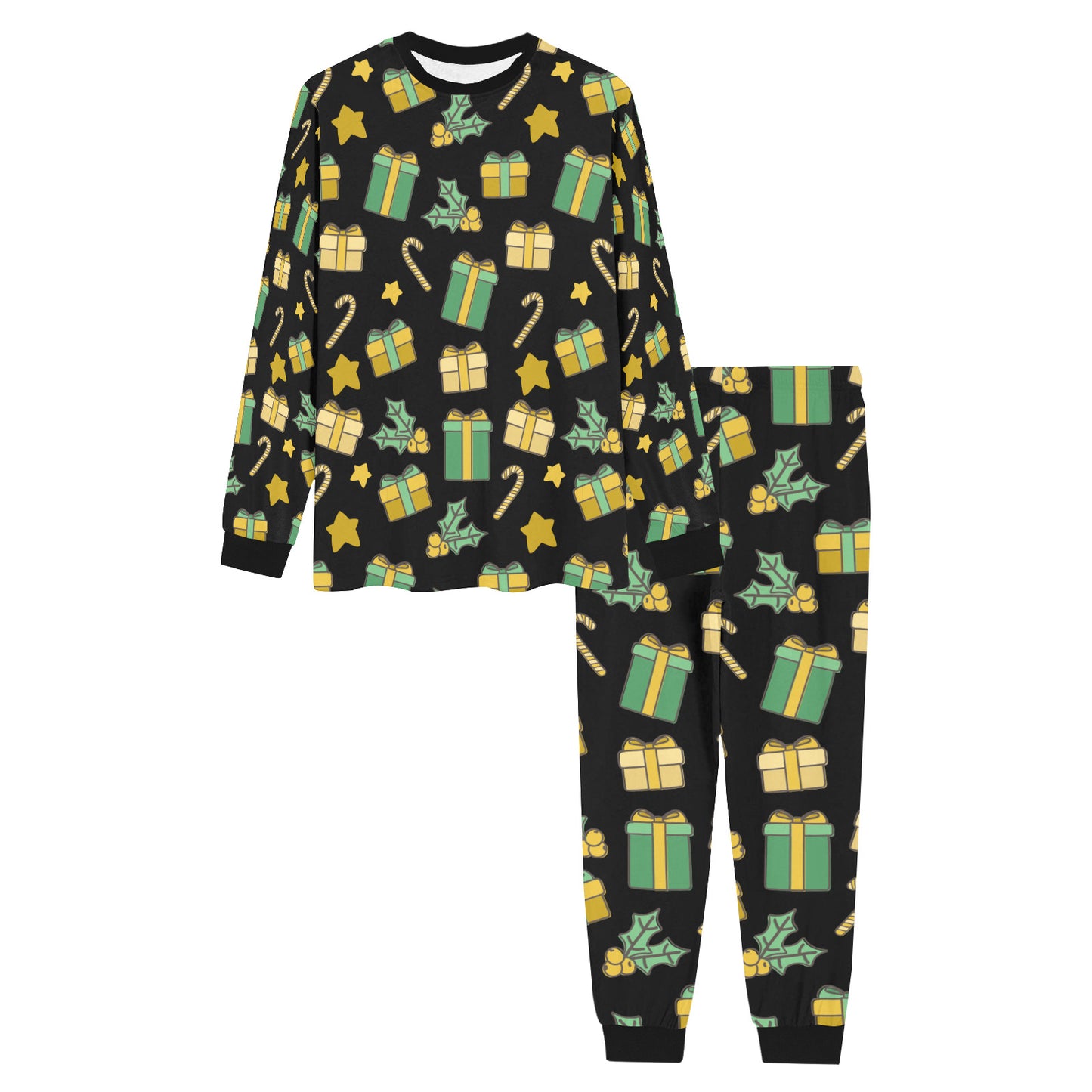 Men's All Over Christmas Print Pajama Set (Sets 07)