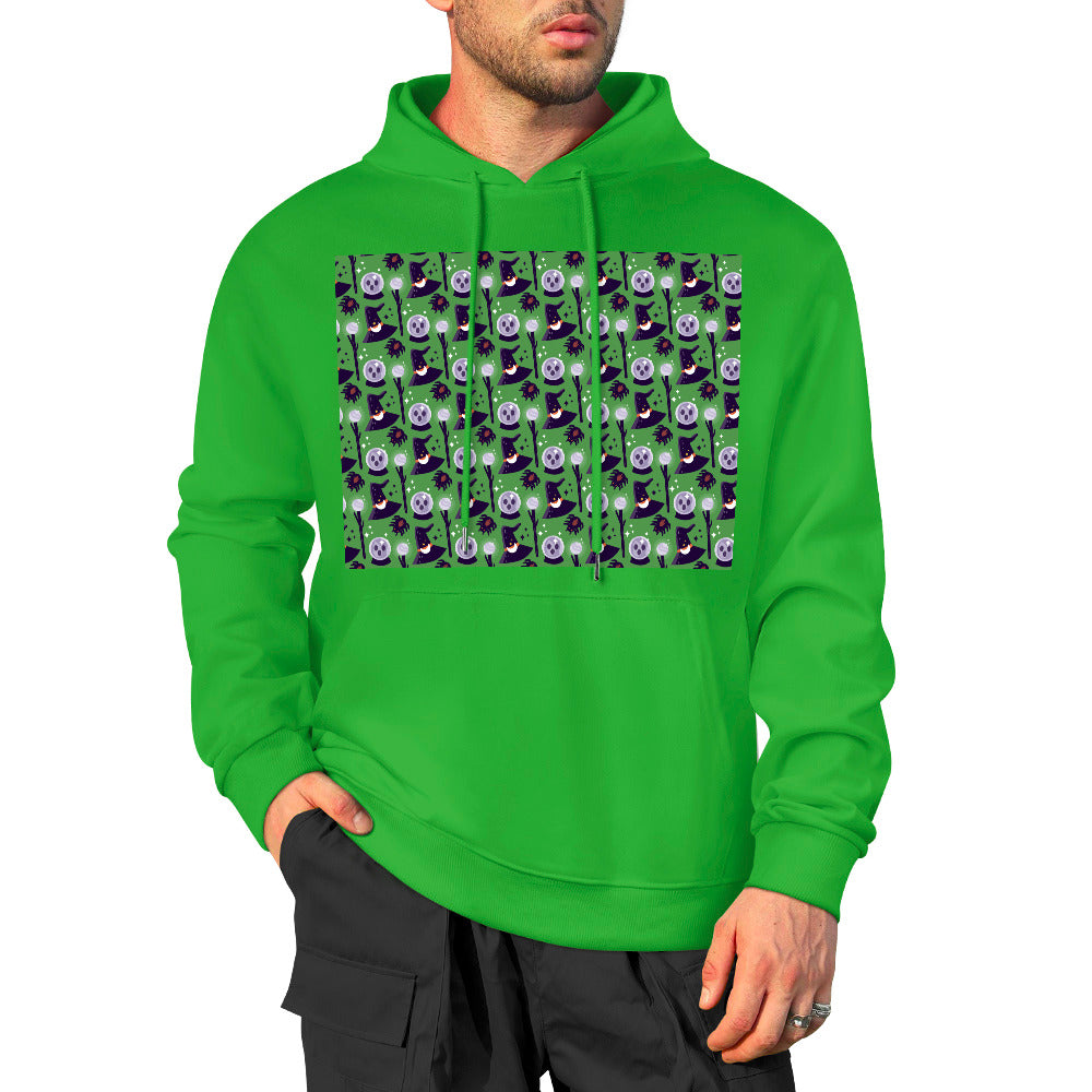 New Pure cotton hooded Halloween-Themed sweater Multiple colors available