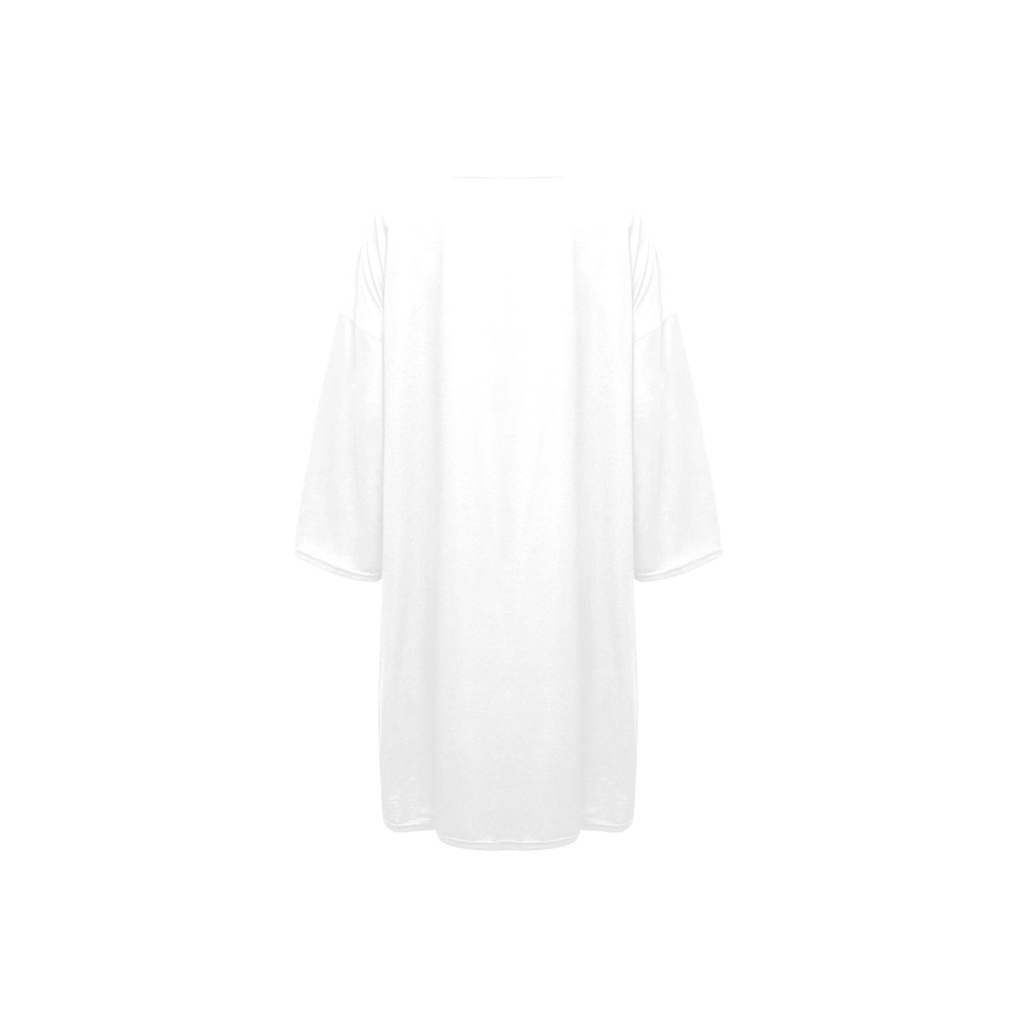 Women's Oversized Sleep Tee (T74) Floral Design