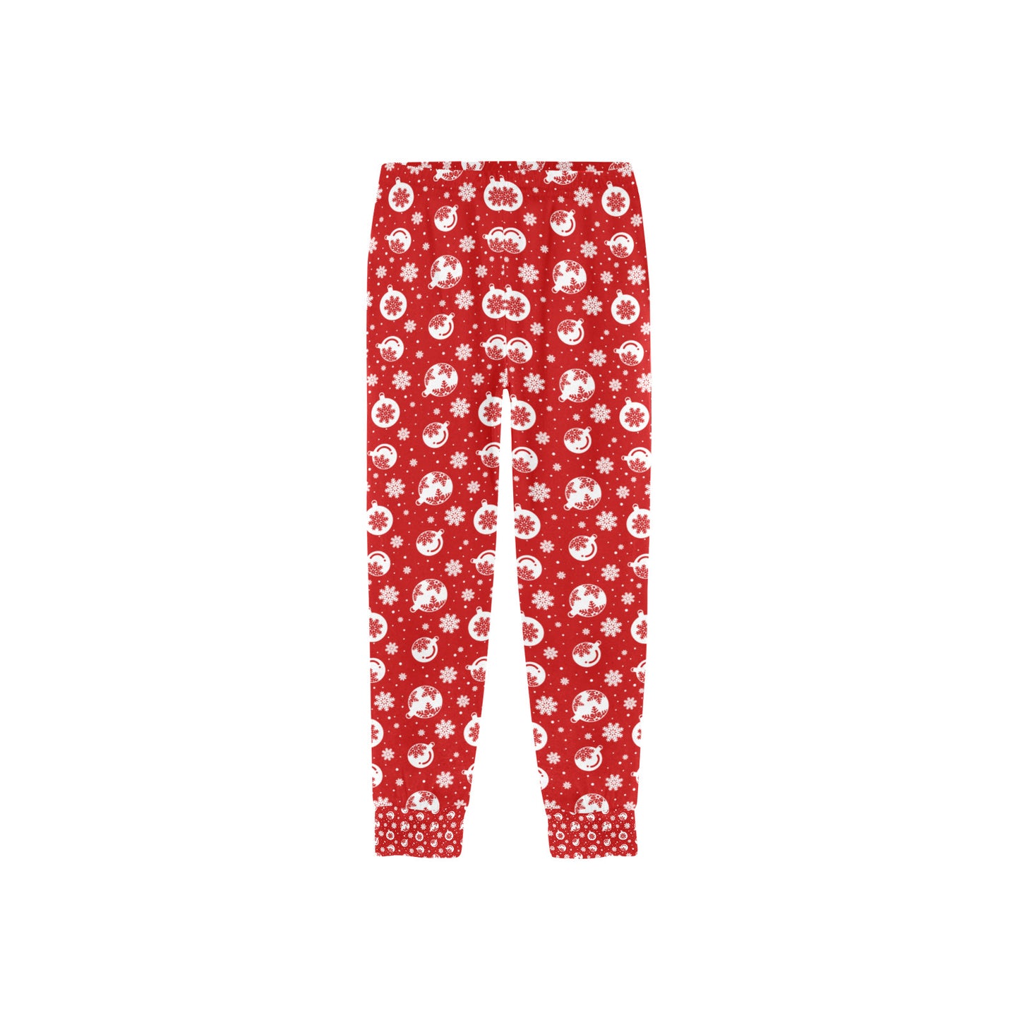 Kids' All Over Christmas Print Pajama Trousers (Sets 07)