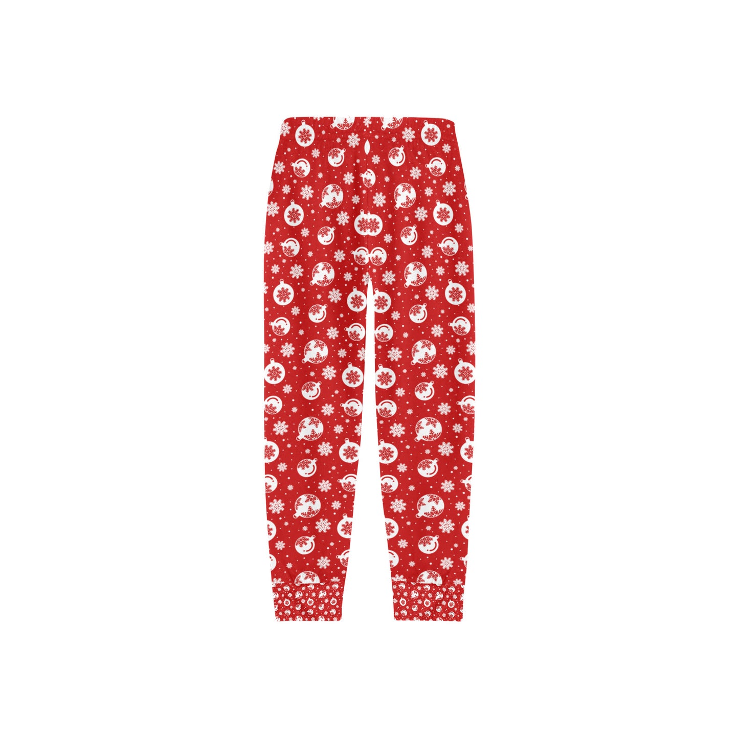 Kids' All Over Christmas Print Pajama Trousers (Sets 07)