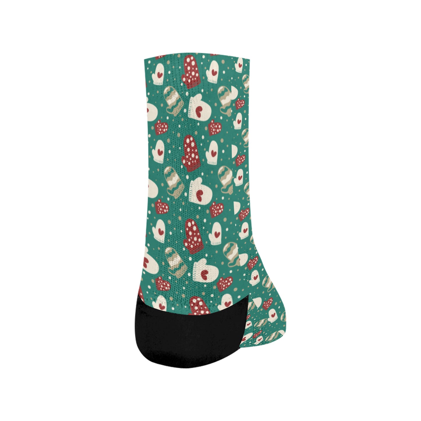 Classic Sublimated Christmas Crew Socks