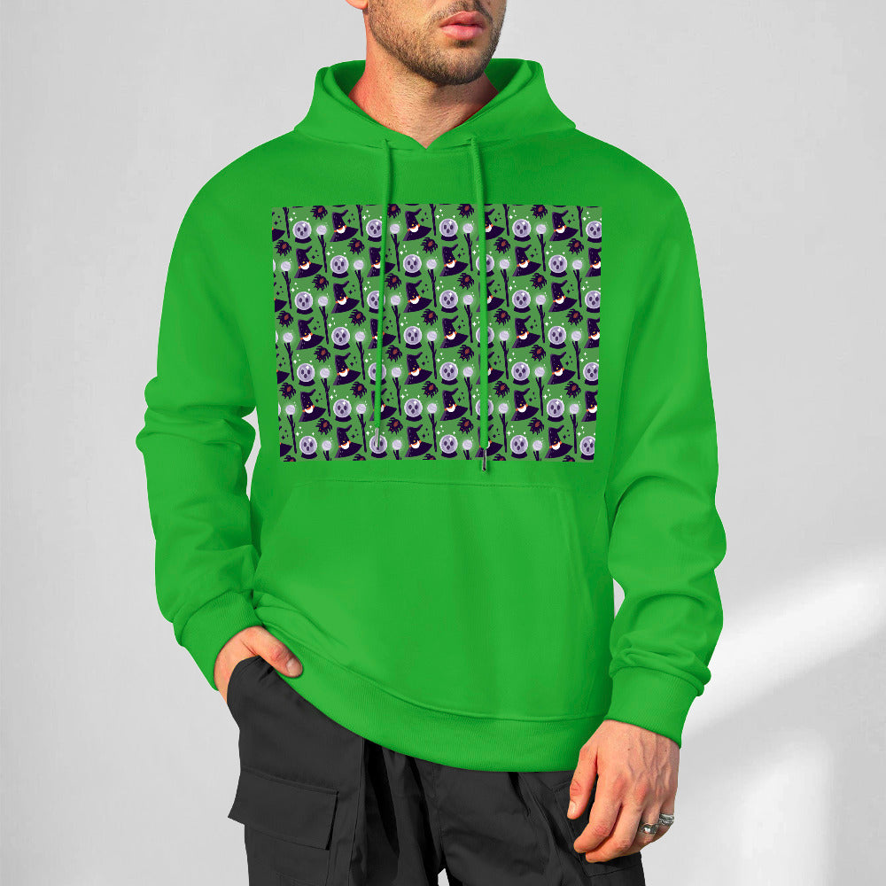 New Pure cotton hooded Halloween-Themed sweater Multiple colors available