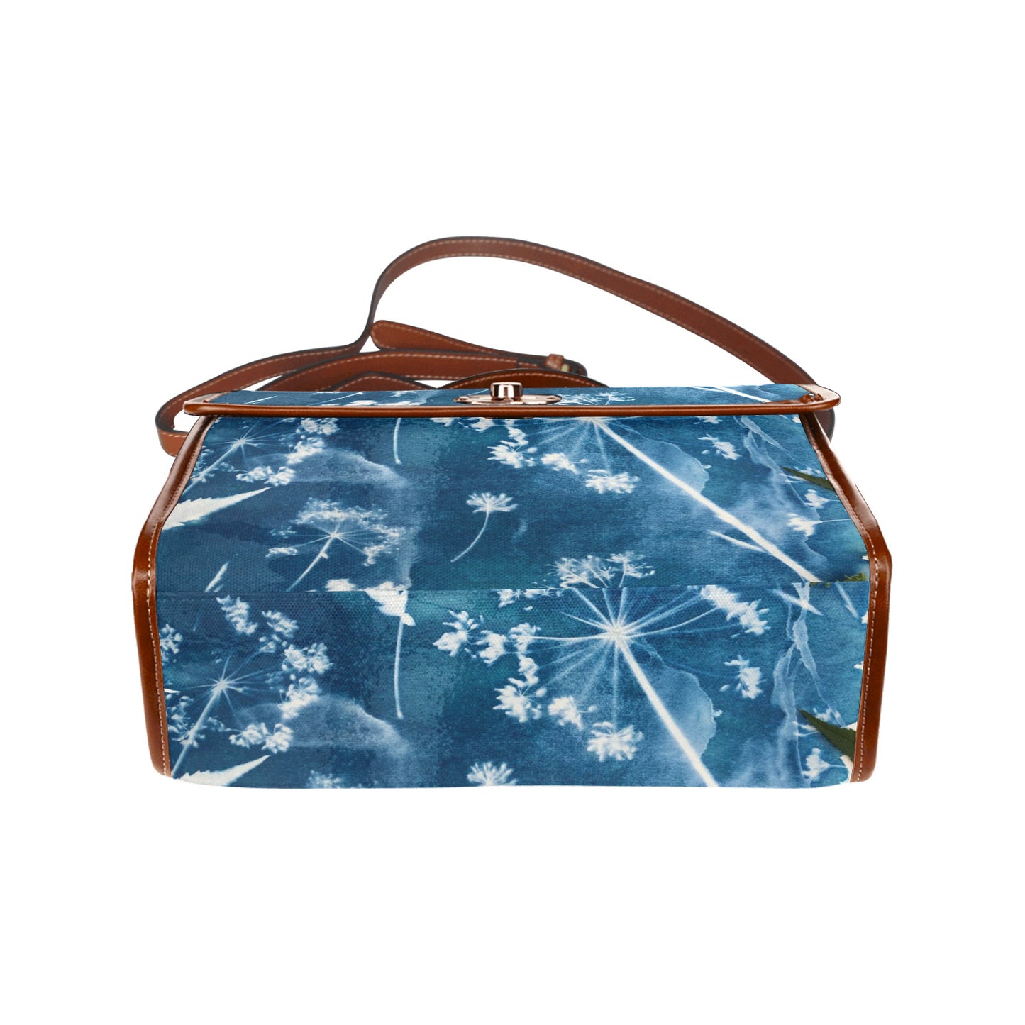 Waterproof Canvas Bag-Brown (All Over Print) (1641)