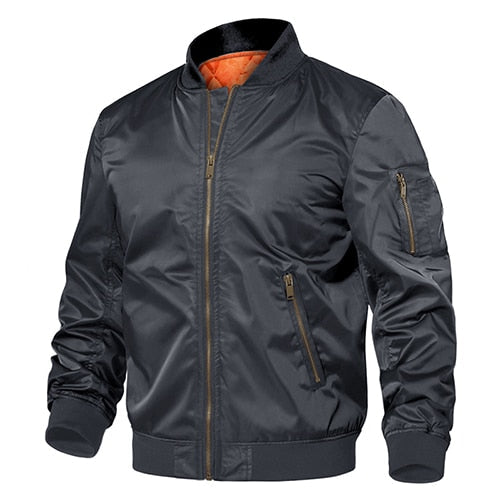 Winter Military Jacket Outwear Men Cotton Padded Pilot Army Bomber Jacket Coat Casual Baseball Jackets Varsity Jackets