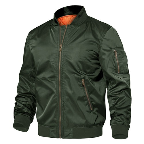 Winter Military Jacket Outwear Men Cotton Padded Pilot Army Bomber Jacket Coat Casual Baseball Jackets Varsity Jackets