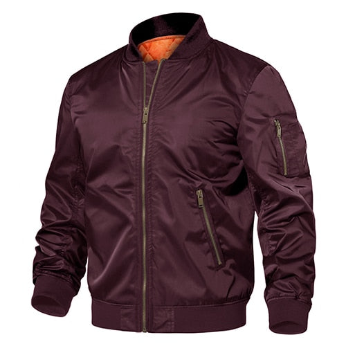 Winter Military Jacket Outwear Men Cotton Padded Pilot Army Bomber Jacket Coat Casual Baseball Jackets Varsity Jackets