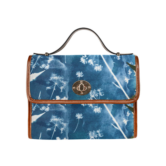 Waterproof Canvas Bag-Brown (All Over Print) (1641)