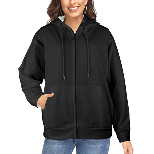 Women's Fleece Full-Zip Hoodie-Heavy
