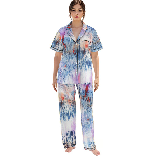 All-over-print Women's Trousers Pajamas Set