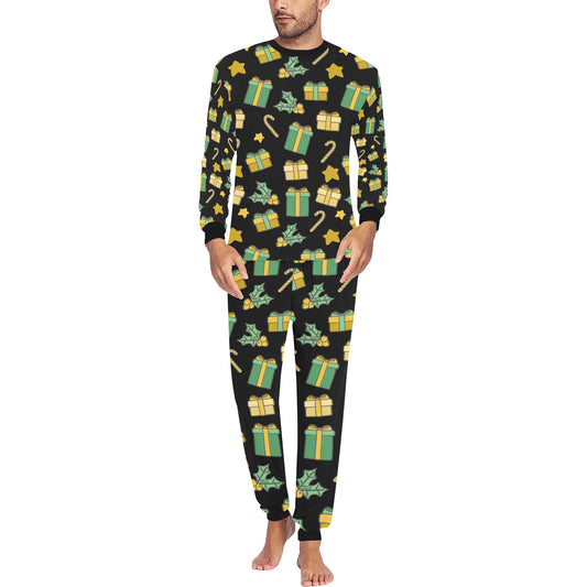Men's All Over Christmas Print Pajama Set (Sets 07)